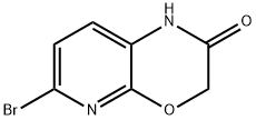 6-溴-1H-吡啶并[2,3-B][1,4]咯嗪-2(3H)-酮 结构式