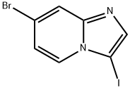 7-BroMo-3-iodo-iMidazo[1,2-a]pyridine 结构式