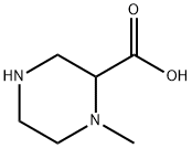 1-甲基-2-哌嗪羧酸 结构式