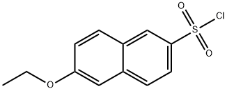 6-乙氧基萘-2-磺酰氯 结构式