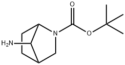 2-Boc-7-aMino-2-Azabicyclo[2.2.1]heptane 结构式