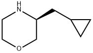 (S)-3-(环丙基甲基)吗啉 结构式