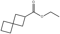 Spiro[3.3]heptane-2-carboxylic acid, ethyl ester 结构式