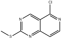 5-氯-2-(甲巯基)吡啶并[4,3-D]嘧啶 结构式