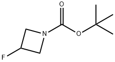 3-氟氮杂环丁烷盐酸盐-1-甲酸叔丁酯 结构式