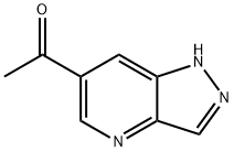 1-(2H-吡唑并[4,3-B]吡啶-6-基)乙烷-1-酮 结构式