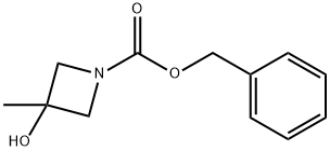 3-羟基-3-甲基氮杂环丁烷-1-甲酸苄酯 结构式