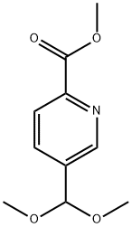 Methyl 5-(diMethoxyMethyl)pyridine-2-carboxylate 结构式