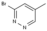 3-溴-5-甲基哒嗪 结构式