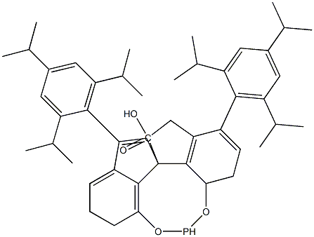 (11aS)-10,11,12,13-Tetrahydro-5-hydroxy-3,7-bis[2,4,6-trisisopropylphenyl]-5-oxide-diindeno[7,1-de:1'',7''-fg][1,3,2]dioxaphosphocin