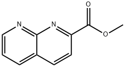 1,8-萘啶-2-甲酸甲酯 结构式