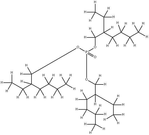 Tris(2-ethylhexyl) Phosphate-d51 结构式