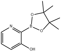 3-HYDROXYPYRIDINE-2-BORONIC ACID PINACOL ESTER 结构式
