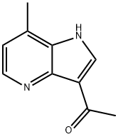 3-Acetyl-7-Methyl-4-azaindole 结构式