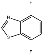 4,7-二氟苯并噻唑 结构式