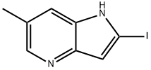 2-Iodo-6-Methyl-4-azaindole 结构式