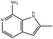 7-AMINO-2-METHYL-6-AZAINDOLE 结构式