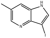 3-Iodo-6-Methyl-4-azaindole 结构式