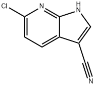 6-Chloro-1H-pyrrolo[2,3-b]pyridine-3-carbonitrile