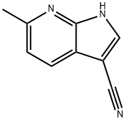 3-Cyano-6-Methyl-7-azaindole 结构式