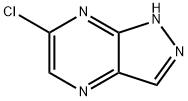 6-氯-1H-吡唑并[3,4-B]吡嗪 结构式
