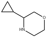 3-环丙基吗啉 盐酸盐 结构式