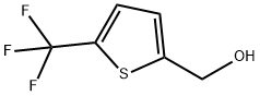5-(三氟甲基)-2-噻吩甲醇 结构式