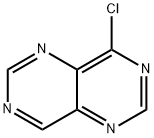 4-氯嘧啶并[5,4-D]嘧啶 结构式