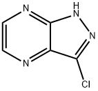 3-氯-1H-吡唑并[3,4-B]吡嗪 结构式