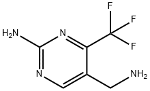 5-(AMinoMethyl)-4-(trifluoroMethyl)pyriMidin-2-aMine 结构式