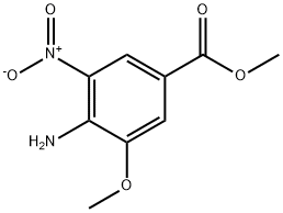 METHYL 4-AMINO-3-METHOXY-5-NITROBENZOATE 结构式