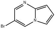3-溴吡咯并[1,2-A]嘧啶 结构式