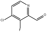 4-氯-3-氟皮考林醛 结构式