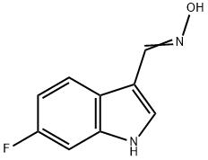 (Z)-6-fluoro-1H-indole-3-carbaldehyde oxiMe 结构式
