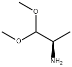 (R)-1,1-DiMethoxy-2-propanaMine 结构式