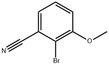 2-溴-3-甲氧基苯腈 结构式