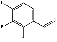 2-氯-3,4-二氟苯甲醛 结构式