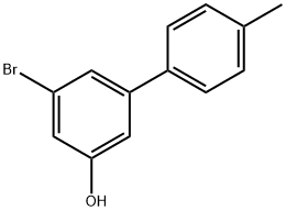 3-BroMo-5-(4-Methylphenyl)phenol 结构式