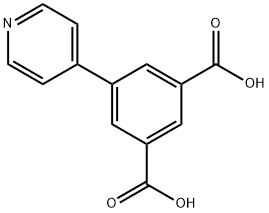 1,3-BENZENEDICARBOXYLICACID,5-(4-PYRIDINYL)- 结构式