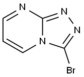 3-溴-[1,2,4]三唑并[4,3-A]嘧啶 结构式