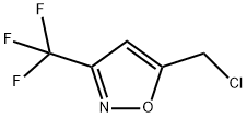 5-(氯甲基)-3-(三氟甲基)异噁唑 结构式