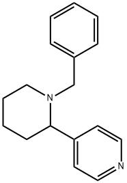 4-(1-苄基哌啶-2-基)吡啶 结构式