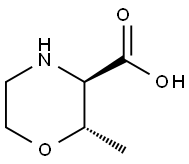 (2S,3R)-2-Methylmorpholine-3-carboxylicacid