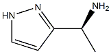 (S)-1-(1H-pyrazol-3-yl)ethanaMine 结构式