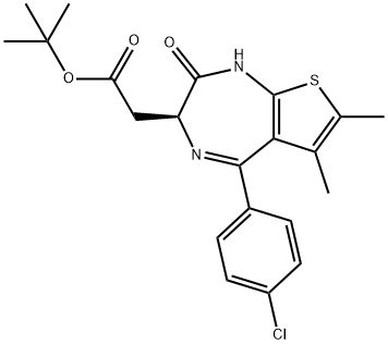 (S)-2-(5-(4-氯苯基)-6,7-二甲基-2-氧代-2,3-二氢-1H-噻吩并[2,3-E] 结构式