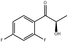 [(2S,3R)-2-(2,4-二氟苯基)-3-甲基-2-环氧乙烷基]甲醇 结构式