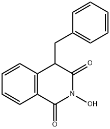 4-苄基-2-羟基异喹啉-1,3(2H,4H)-二酮 结构式