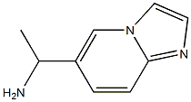 ALPHA-甲基咪唑并[1,2-A]吡啶-6-甲胺 结构式