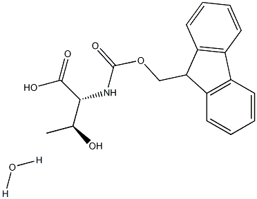 FMOC-D-苏氨酸 结构式