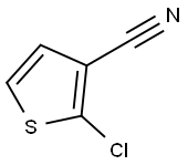 2-氯噻吩-3-甲腈 结构式